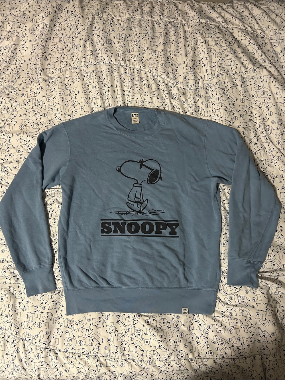 UNIQLO x PEANUTS Snoopy “What’s Cooler Than Being Cool?” Crewneck Sweater